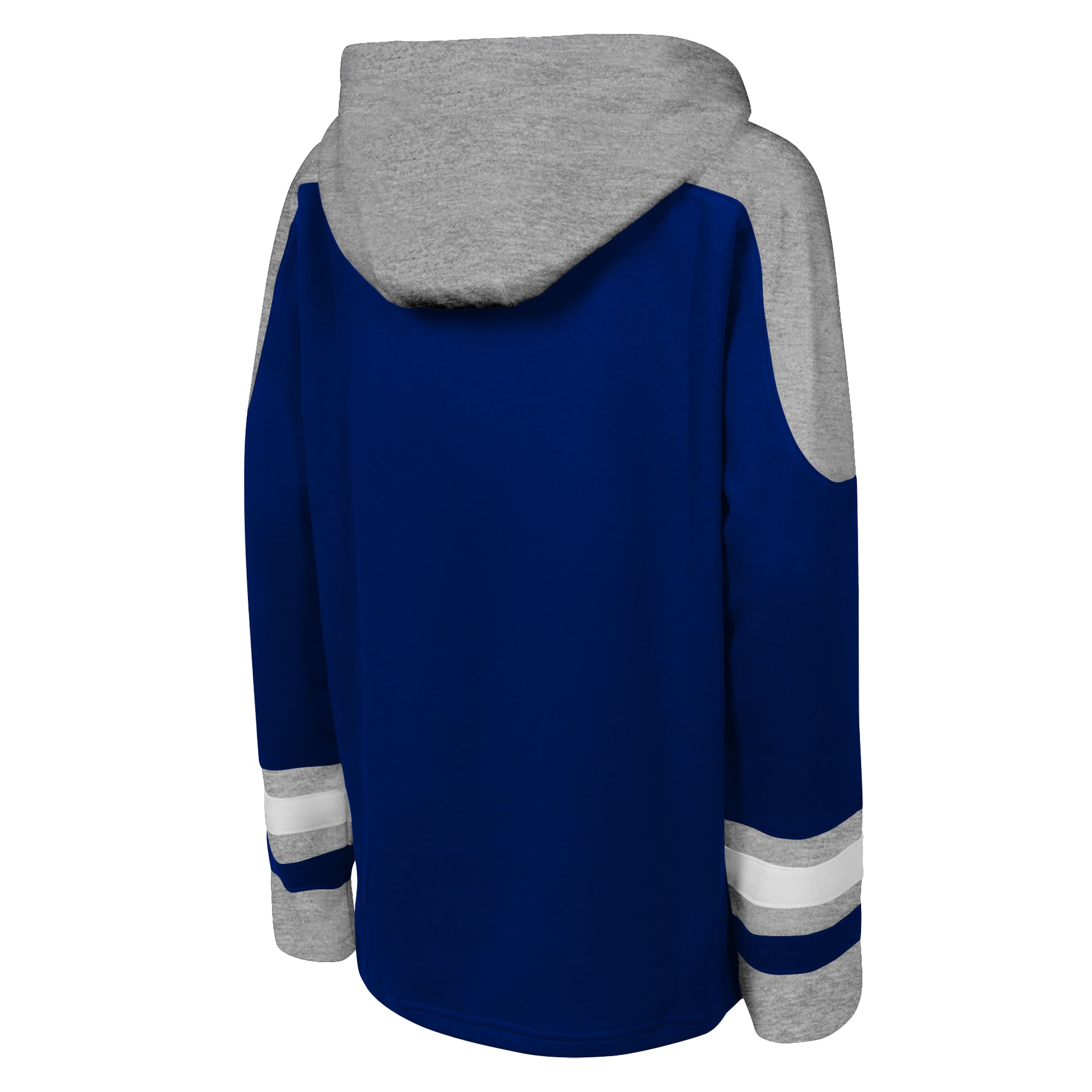 Sweat à capuche lacets et col en V Ageless des Maple Leafs de Toronto bleu Youth Outerstuff